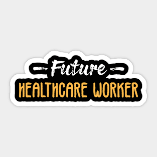 Future Social Worker MSW Graduation Gift Sticker